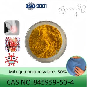 Mitoquinone Mesylate Powder, Purity 50% Min, 2g/5g/10g/20g/50g, CAS 845959-50-4