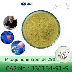 Mitoquinone Bromide Powder, Purity 25% Min, 5g/10g/20g/50g/100g, CAS 336184-91-9
