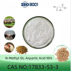 N-Methyl-DL-Aspartic Acid Powder, Purity 98% Min, 100g/500g/1000g, CAS 17833-53-3