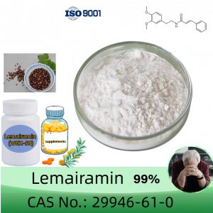 Lemairamin Powder (WGX-50), Purity 99% Min , 10g, 20g, 100g, CAS 29946-61-0