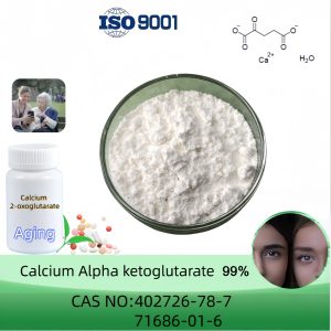 Calcium Alpha-Ketoglutarate Powder, Purity 99%+, CaAKG Supplement for Anti Aging, Gut Heath, Bone Health & Longevity - Lab Tested CAS 402726-78-7