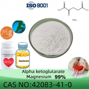 Alpha Ketoglutarate Magnesium Powder, Purity 99% min, 20g/100g/500g/1000g, CAS 42083-41-0