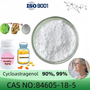 Cycloastragenol Powder  Purity 99% Min, for Supplement Ingredients, 1g/2g/5g/10g/20g/100g, CAS No.: 84605-18-5