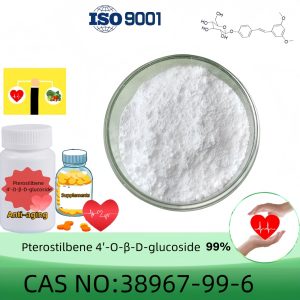 Pterostilbene 4′-O-β-D-Glucoside Powder, Purity 99%, 5g, 10g,  20g, 50g, CAS 38967-99-6
