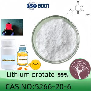 Lithium Orotate Powder, Purity 99% Min, 10g/20g/100g,/1KG, Include 100mg Scoop, Helps Maintain Cognitive Function & Memory, Healthy Aging, Brain Supplement, & Mood Support CAS No. 5266-20-6